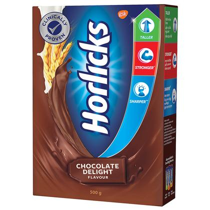 Horlicks Chocolate Delight 500 g (Carton)